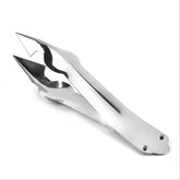 3 PCS Stainless Steel Non-slip Tip Open Blade Pineapple Clip Fruit Eye Digger, 13.5Ć3.5cm Stainless Steel Pattern, 13.5Ć3.5cm Endless Steel Nail